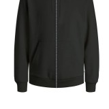 JJ REBEL JREBCREST SWEAT ZIP HOOD 12307284-ASPHALT Coal Image 1