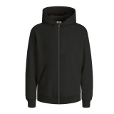 JJ REBEL JREBCREST SWEAT ZIP HOOD 12307284-BLACK Μαύρο Εικόνα 