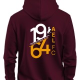 Ανδρική Ζακέτα Βυσσινί - AEL FC Εικόνα 1