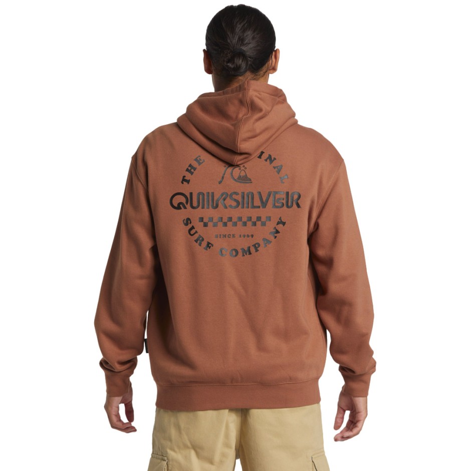 Ανδρική Ζακέτα Καφέ - Quiksilver Graphic