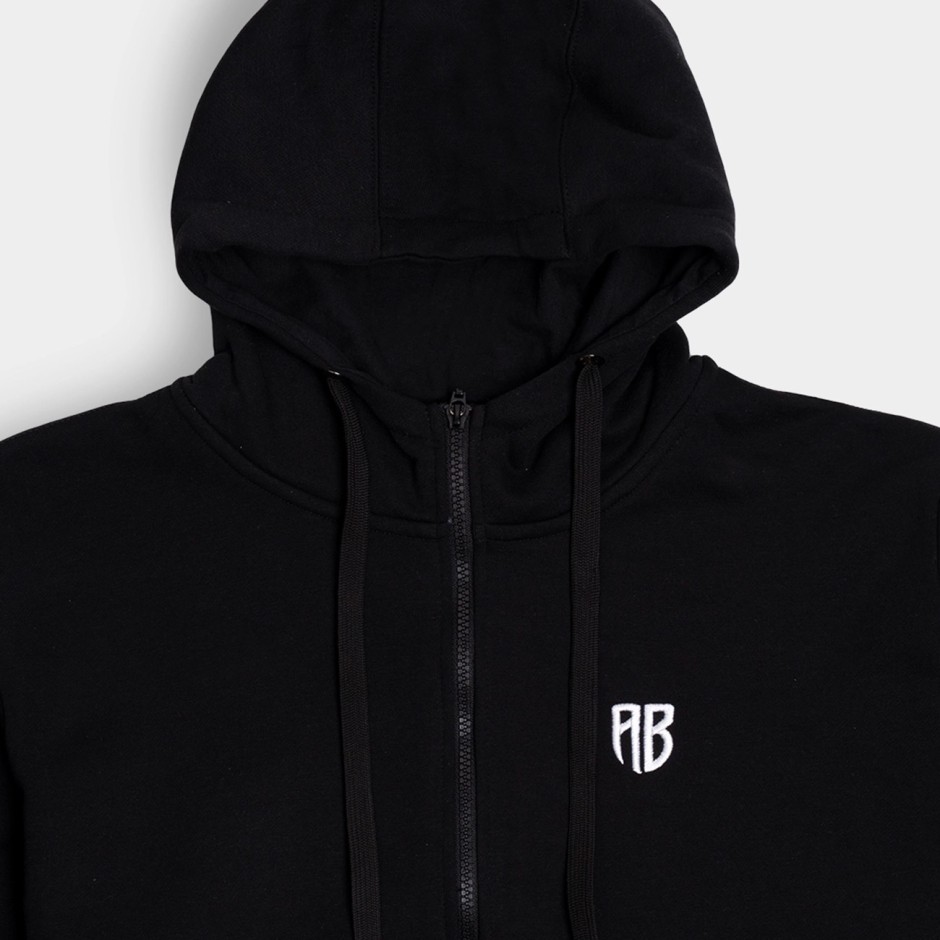 ANTETOKOUNBROS AB UNISEX HOODIE JACKET APCD352U02-001 Black