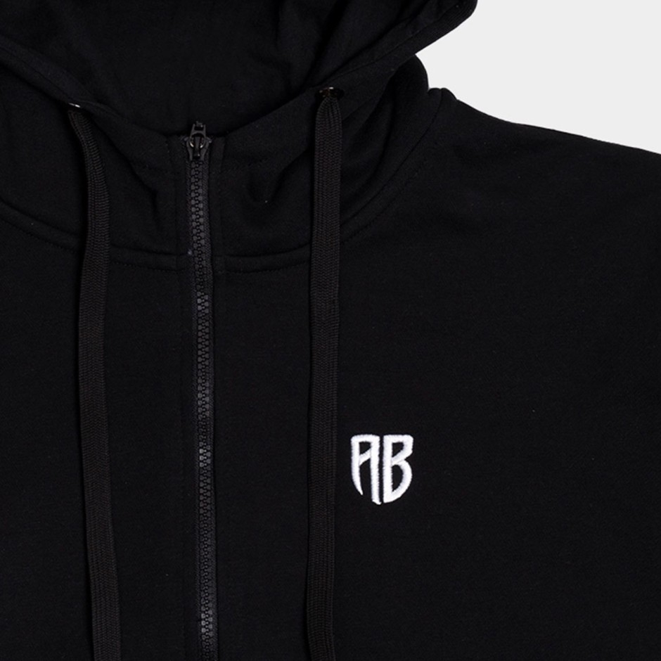 ANTETOKOUNBROS AB UNISEX HOODIE JACKET APCD352U02-001 Black