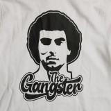 Men's Full-Zip Hoodie White - Nick Galis 'The Gangster' Image 2