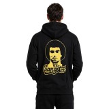 Men's Full-Zip Hoodie Black - Nick Galis 'The Gangster' Image 0
