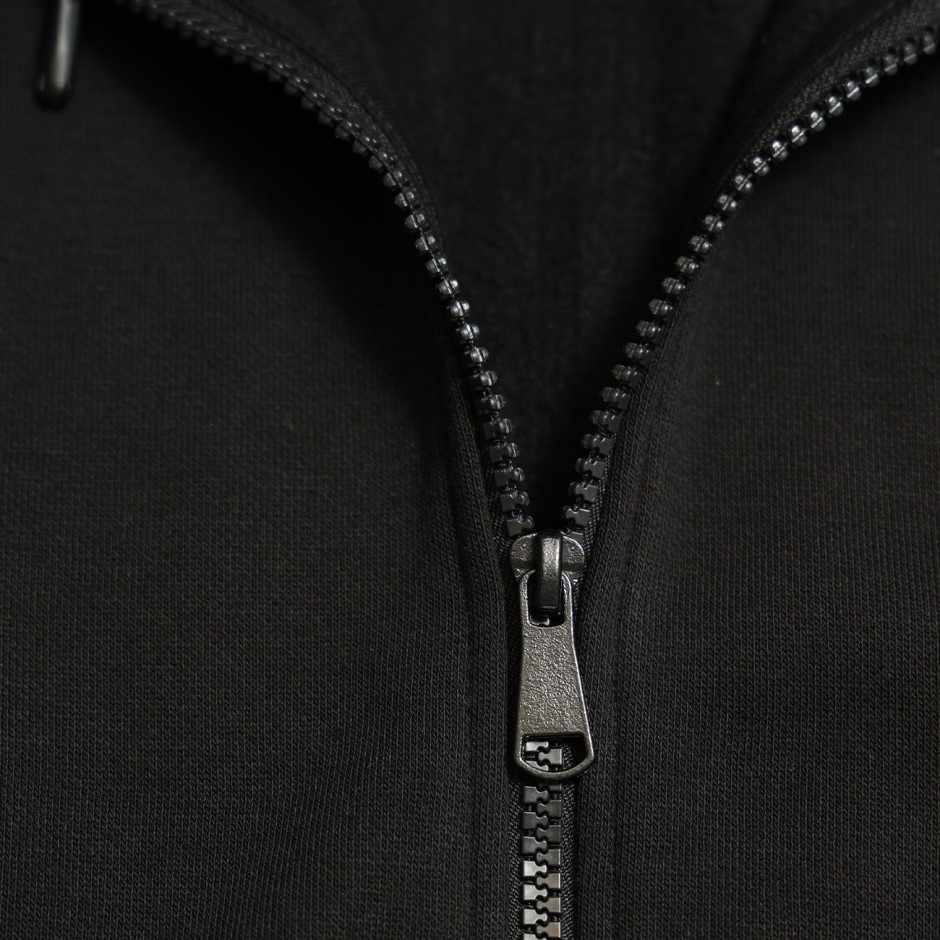 Men's Full-Zip Hoodie Black - Nick Galis 'The Gangster'