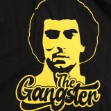 Men's Full-Zip Hoodie Black - Nick Galis 'The Gangster' Image 2