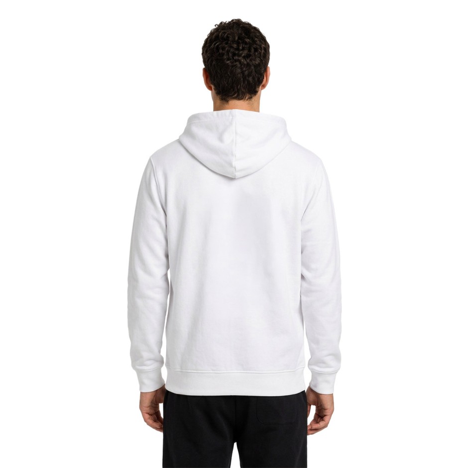 Men's Full-Zip Hoodie White - Nick Galis 'NG'