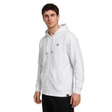 Men's Full-Zip Hoodie White - Nick Galis 'NG' Image 2