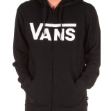 VANS MN CLASSIC ZIP HOODIE II VN0A456CY28-Y28 Black Image 1