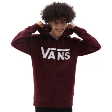 Ανδρική Ζακέτα VANS MN CLASSIC ZIP HOODIE II Μπορντό VN0A456CK1O-K1O 