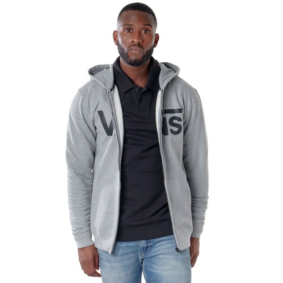 VANS CLASSIC ZIP HOODIE II Γκρί