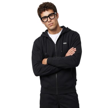 VANS LEFT CHEST FULL ZIP VN0010GGBLK-BLK Black