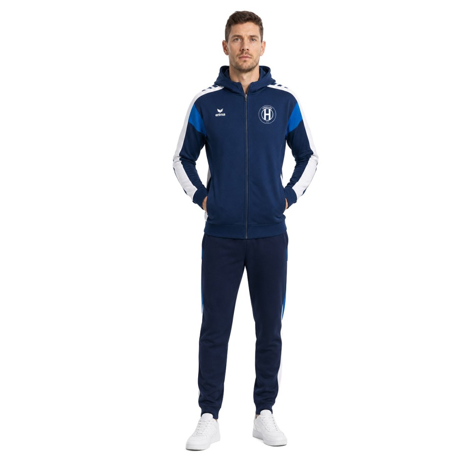 Men's Full-Zip Hoodie Blue - Iraklis FC Erima