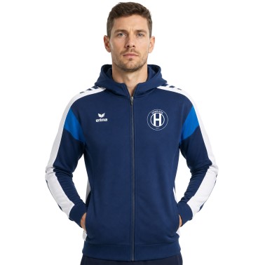 Men's Full-Zip Hoodie Blue - Iraklis FC Erima