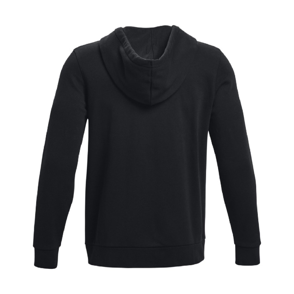 UNDER ARMOUR ESSENTIAL FLEECE FZ HOOD 1373881-001 Black