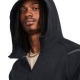 Under Armour Unstoppable Fleece Μαύρο - Ανδρική Ζακέτα Εικόνα 3