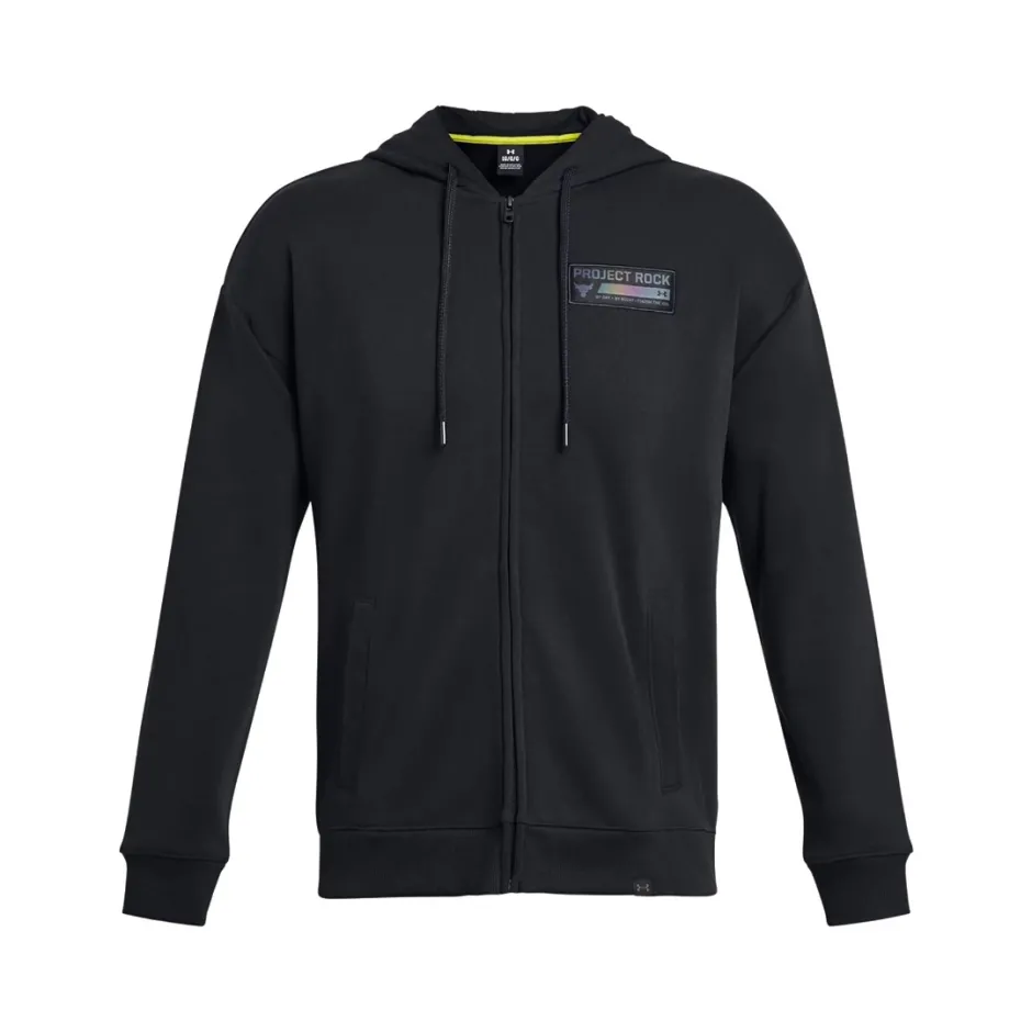 UNDER ARMOUR PJT ROCK HWT TERRY FZ 1380151-001 Black