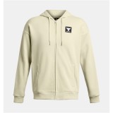 UNDER ARMOUR PJT ROCK 6M HWT TERRY FZ 1383598-273 Ecru Image 1