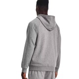 UNDER ARMOUR RIVAL FLEECE FZ HOODIE 1379767-025 Grey Image 0