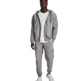 UNDER ARMOUR RIVAL FLEECE FZ HOODIE 1379767-025 Grey Image 2