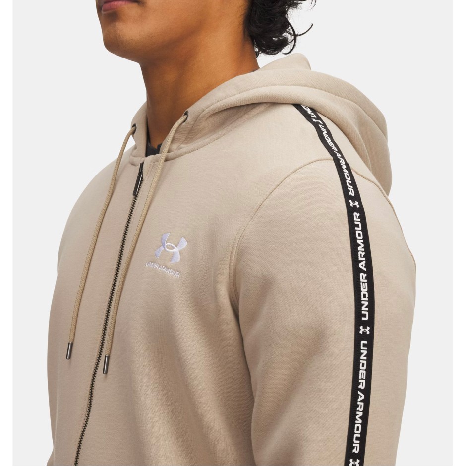 Ανδρική Ζακέτα Χακί - Under Armour Icon Fleece Taping