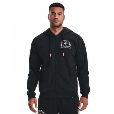 UNDER ARMOUR PJT ROCK HW TERRY FZ 1377436-001 Black