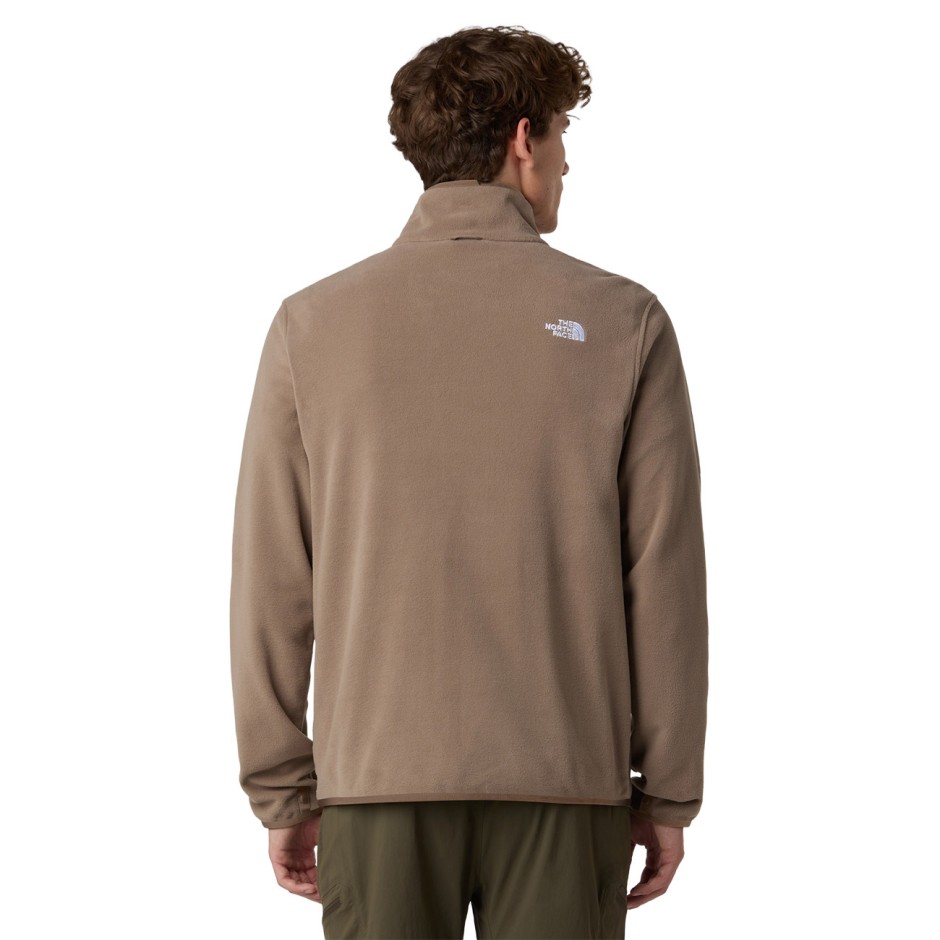 Ανδρική Ζακέτα Καφέ - The North Face Glacier Full-Zip Fleece