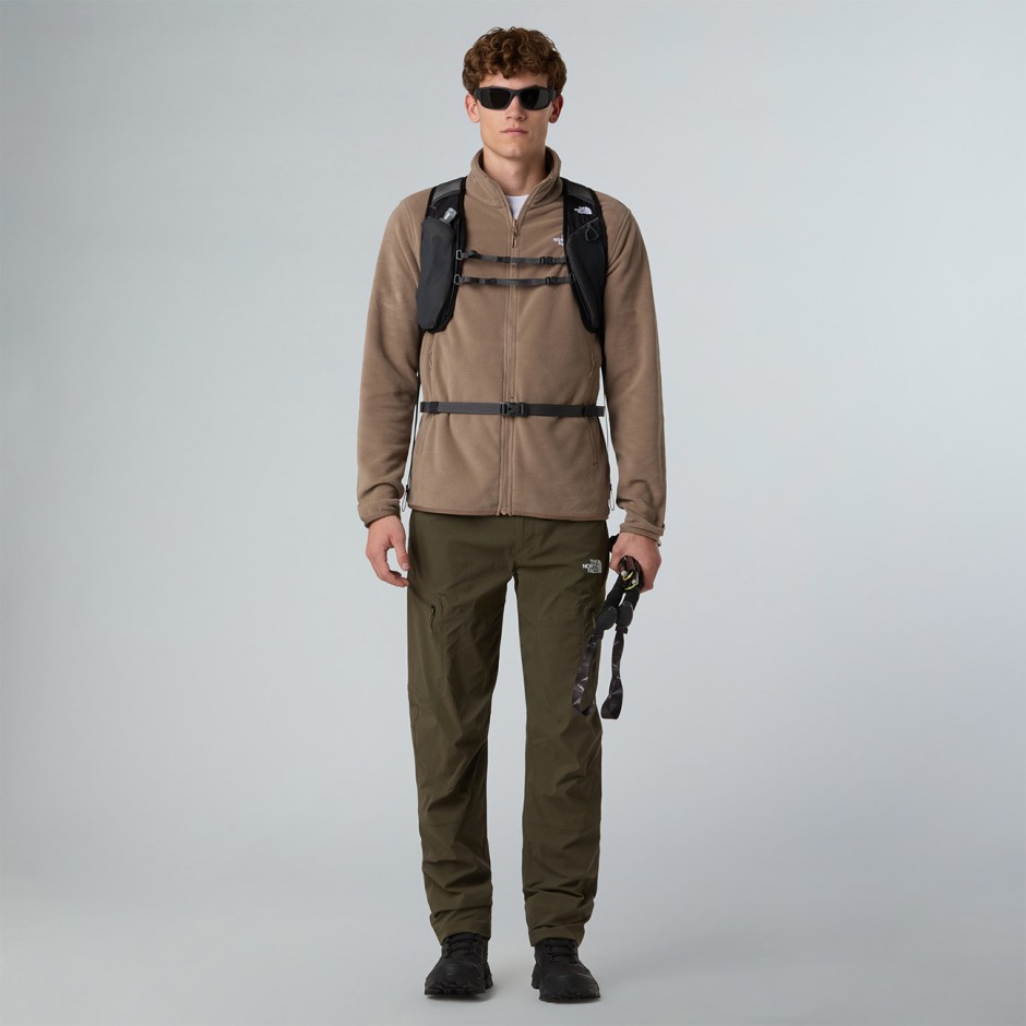 Ανδρική Ζακέτα Καφέ - The North Face Glacier Full-Zip Fleece