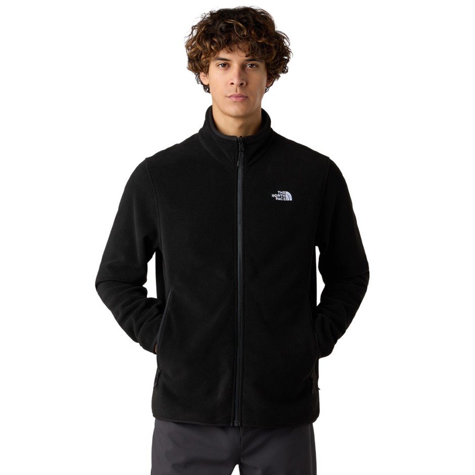THE NORTH FACE M GLACIER FLEECE JACKET NF0A8D0RJK3-JK3 Black
