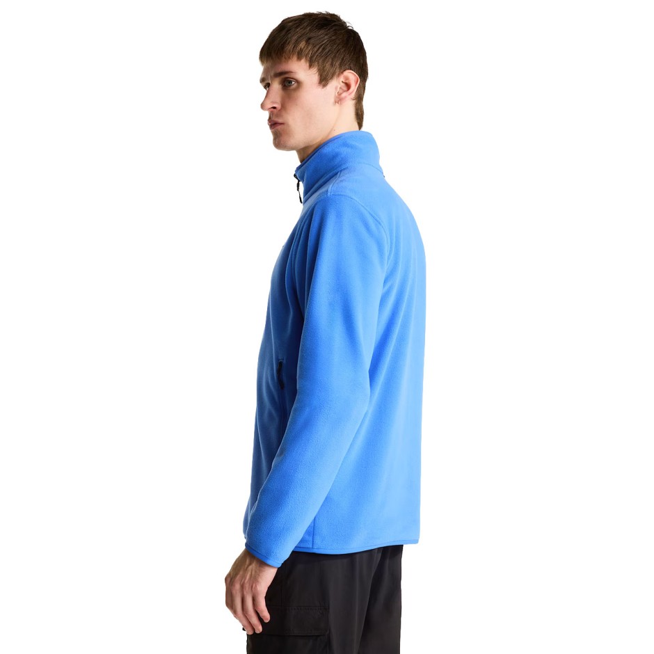 Men's Full-Zip Top Royal Blue - The North Face Glacier Fleece