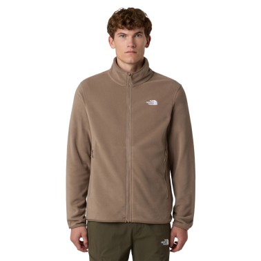 Ανδρική Ζακέτα Καφέ - The North Face Glacier Full-Zip Fleece