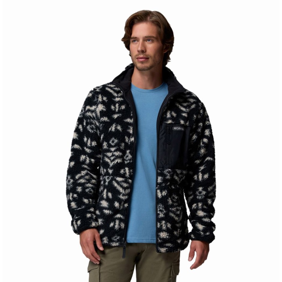 Ανδρική Ζακέτα Μαύρη - Columbia Winter Pass Reversible Fleece