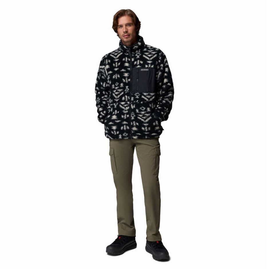 Ανδρική Ζακέτα Μαύρη - Columbia Winter Pass Reversible Fleece