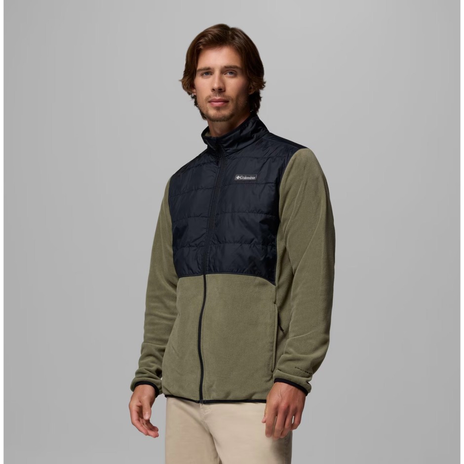 COLUMBIA BASIN BUTTE FULL ZIP FLEECE II 2101761-397 Κhaki