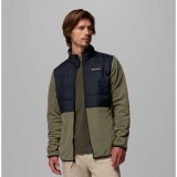 COLUMBIA BASIN BUTTE FULL ZIP FLEECE II 2101761-397 Κhaki Image 3