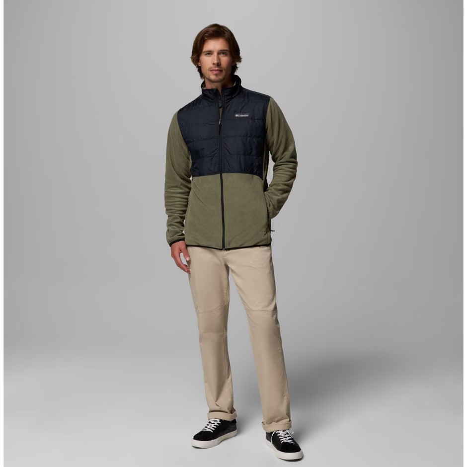 COLUMBIA BASIN BUTTE FULL ZIP FLEECE II 2101761-397 Κhaki