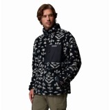 Ανδρική Ζακέτα Μαύρη - Columbia Winter Pass Reversible Fleece Εικόνα 