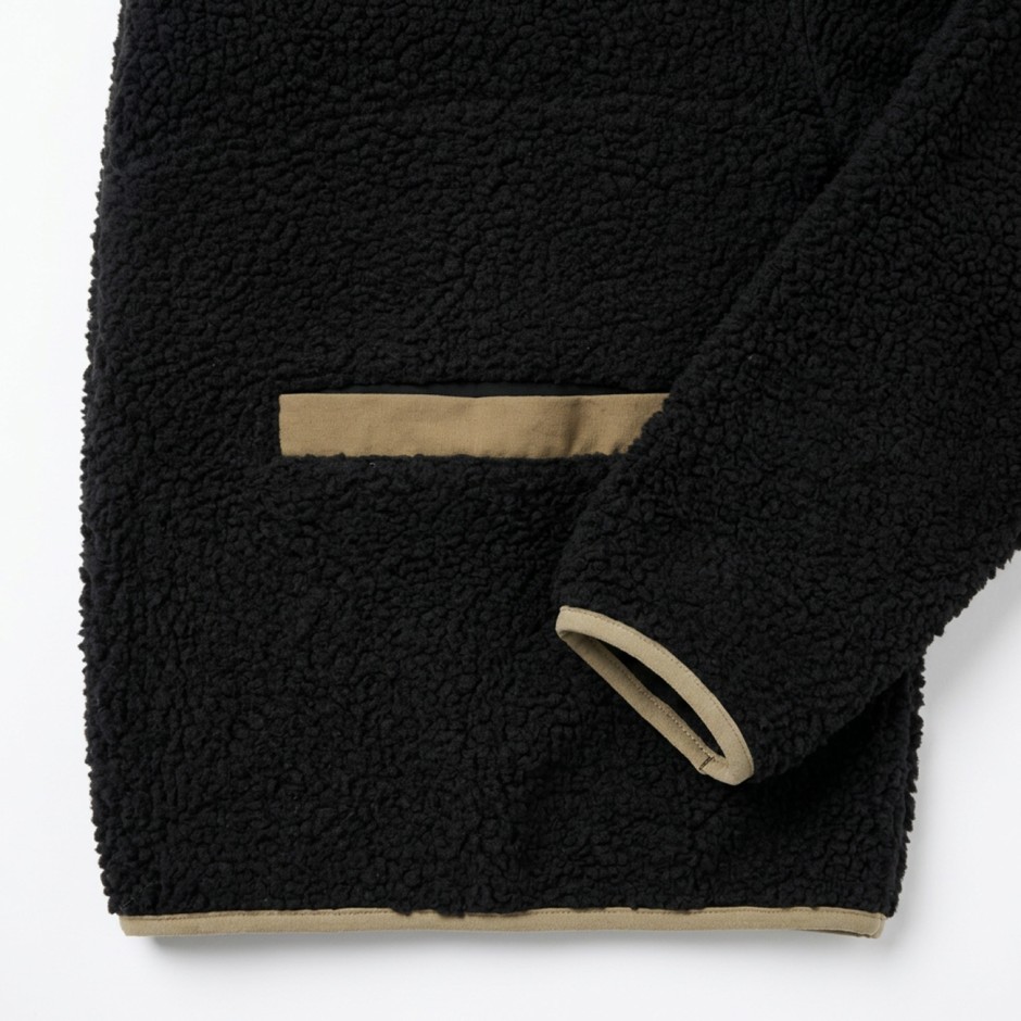 Men's Full-Zip Top Black - District75 