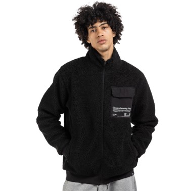 Ανδρική Ζακέτα Μαύρη - District75