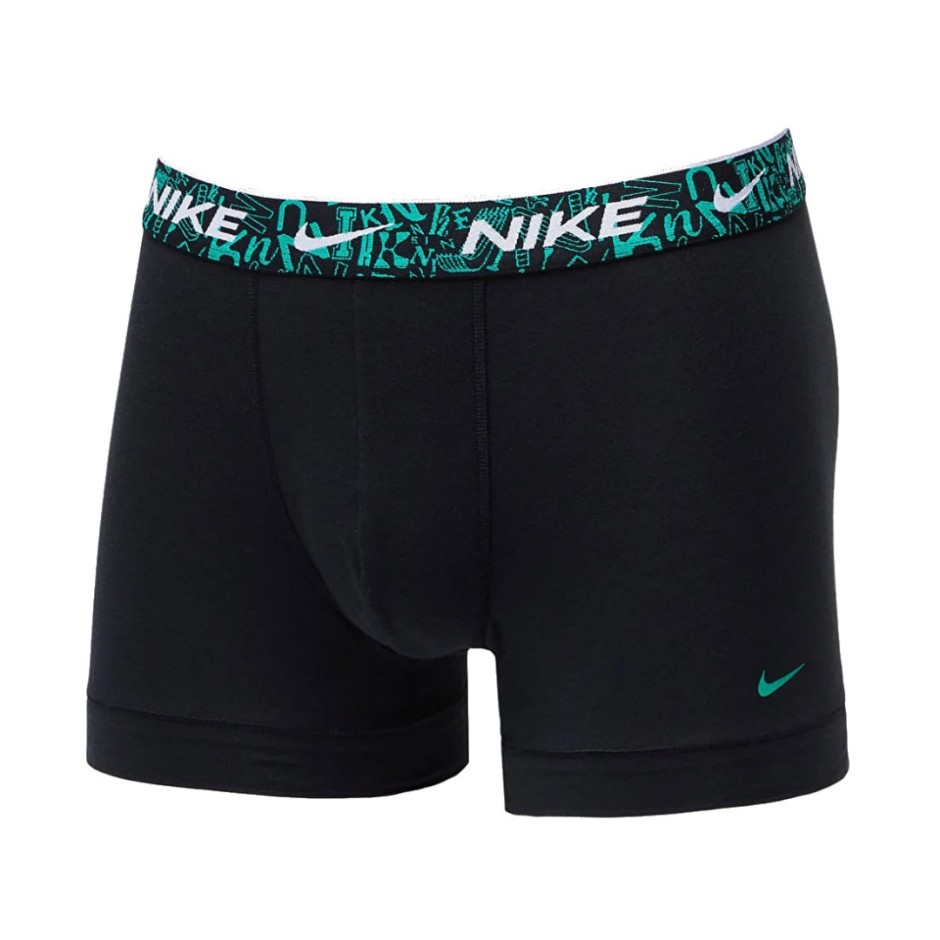 Nike Trunk 3Pack Μαύρο - Ανδρικά Εσώρουχα Μποξεράκια