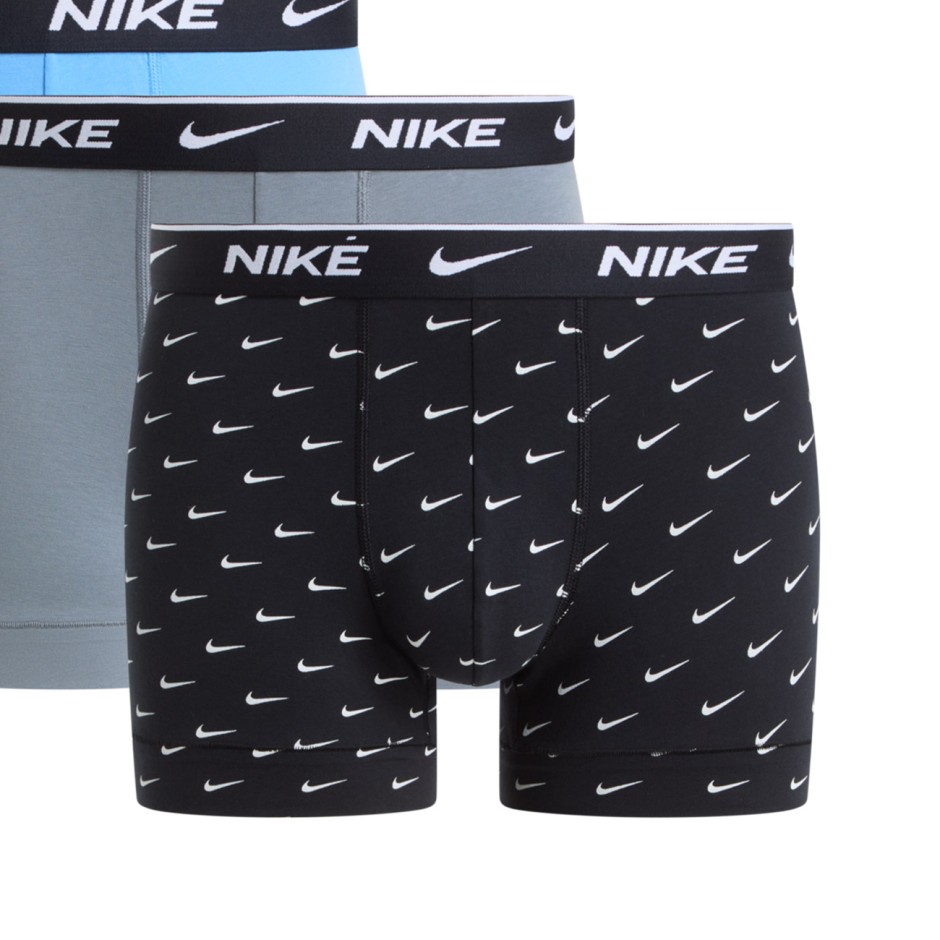 Ανδρικά Εσώρουχα Μποξεράκια Πολύχρωμα - Nike Trunk 3Pack