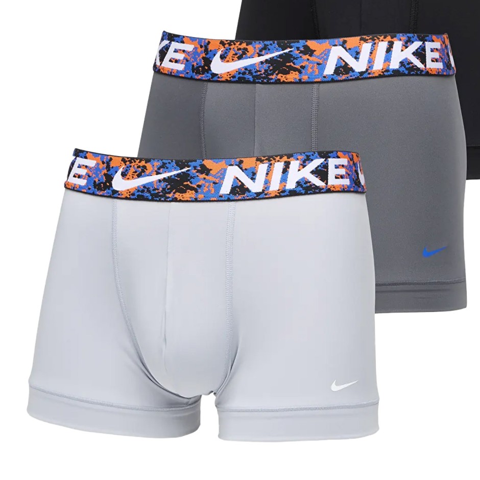 Ανδρικά Εσώρουχα Μποξεράκια Πολύχρωμα - Nike Trunk 3Pack