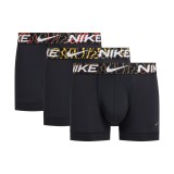 Ανδρικά Εσώρουχα Μποξεράκια Ανθρακί - Nike Trunk 3Pack Εικόνα 