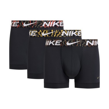 Ανδρικά Εσώρουχα Μποξεράκια Ανθρακί - Nike Trunk 3Pack