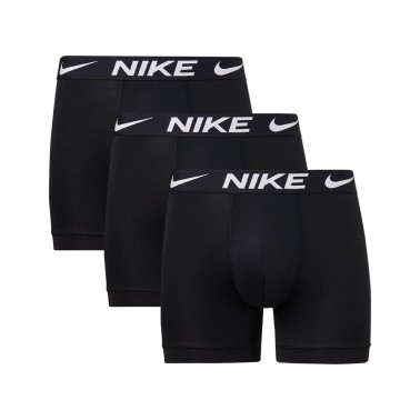 Ανδρικά Εσώρουχα Μποξεράκια Μαύρα - Nike Boxer Brief 3Pack