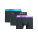 Ανδρικά Εσώρουχα Μποξεράκια Μαύρα - Nike Trunk 3Pack Εικόνα 