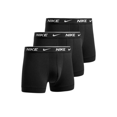 NIKE TRUNK 3PK 0000KE1008-UB1 Μαύρο