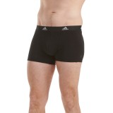adidas ACTIVE FLEX COTTON BOXER 3PK 4A1M02-000 Black Image 0