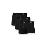 adidas ACTIVE FLEX COTTON BOXER 3PK 4A1M02-000 Black Image 