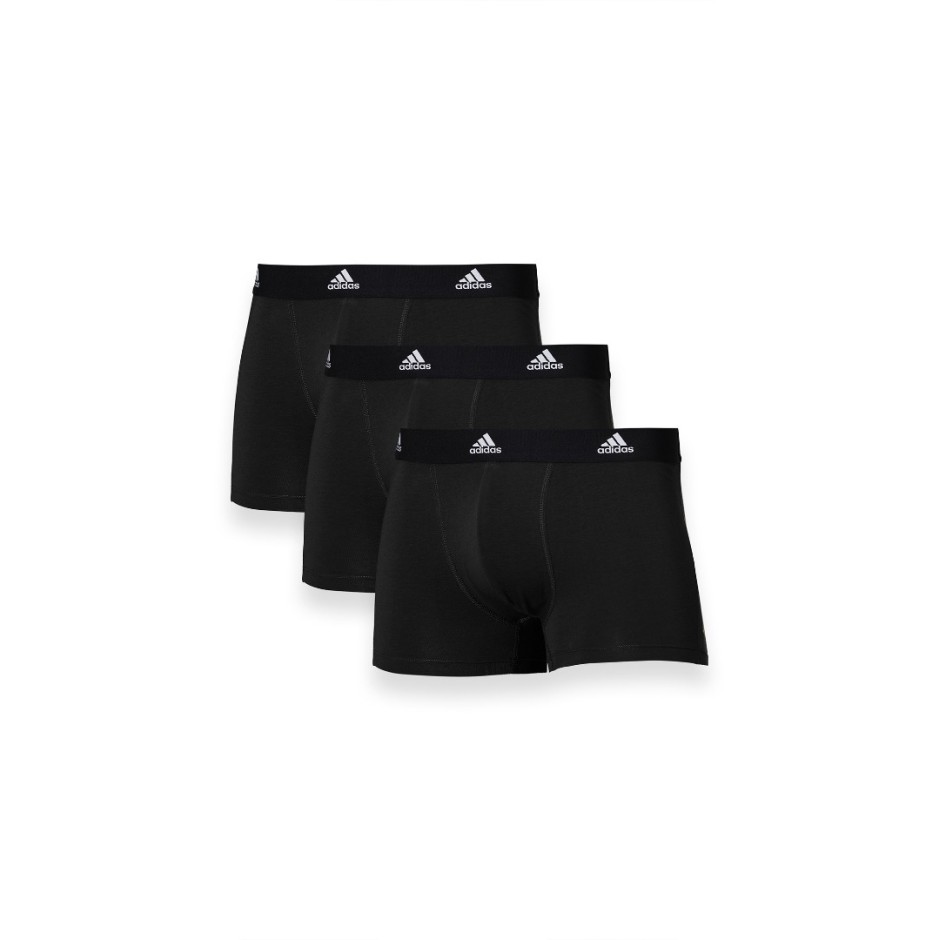 adidas ACTIVE FLEX COTTON BOXER 3PK 4A1M02-000 Black